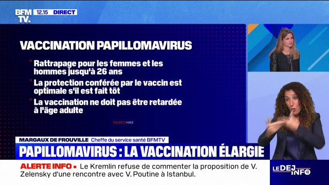 La Haute autorité de santé appelle à un rattrapage vaccinal pour le papillomavirus jusqu'à 26 ans