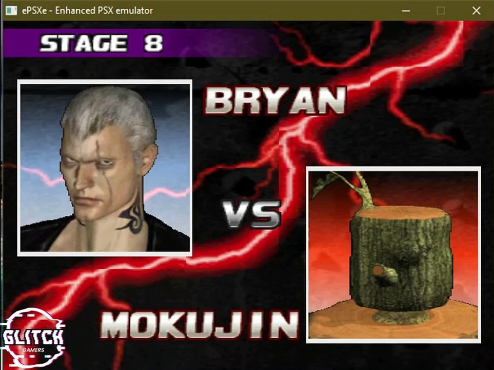 Tekken 3: Bryan vs. Mokujin battle