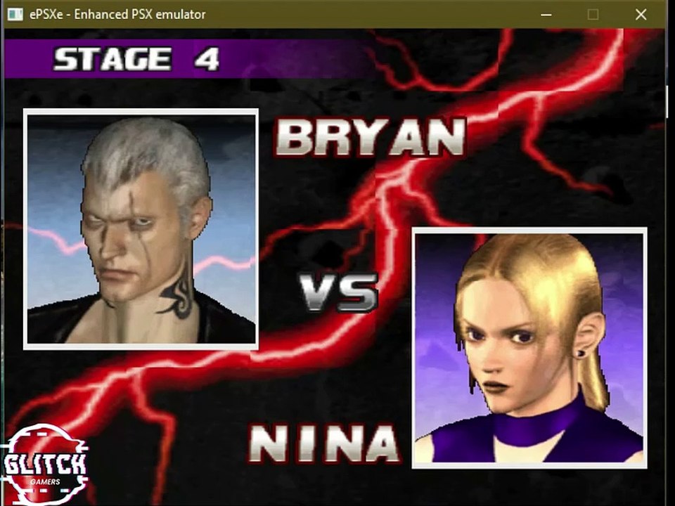 Tekken 3: Bryan vs. Nina battle