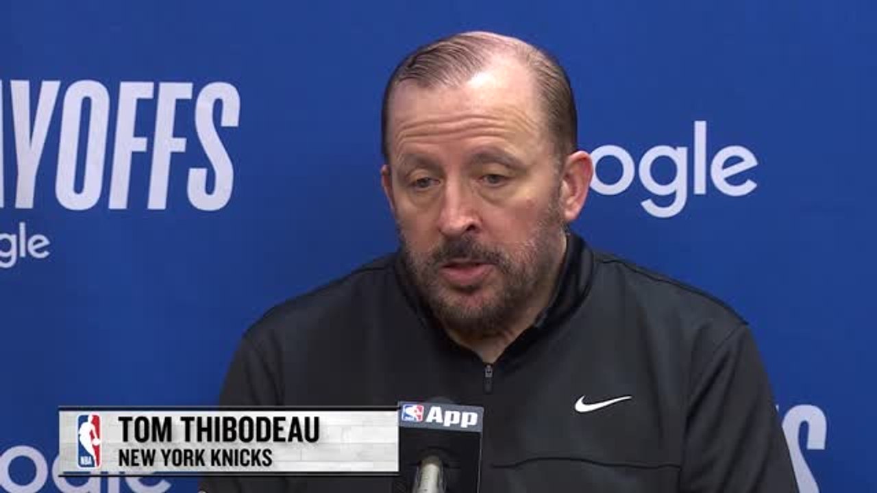 Knicks - Thibodeau : ''Tatum a fait un match monstrueux''