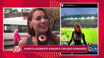 Pampita desmintió los rumores de romance con Enzo Fernández