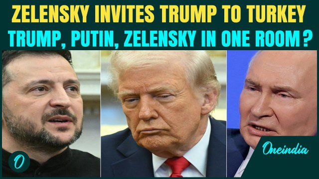 Zelensky Invites Trump to Turkey For TALKS With Putin | Is the Trump-Putin Showdown Coming?