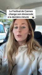 Le Festival de Cannes change son dresscode à la dernière minute ! ✨🎬