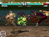 Tekken 3: Bryan vs. Law battle