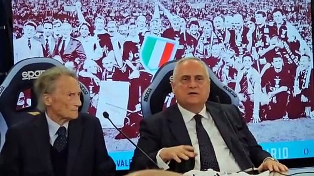 Lazio, Lotito parla accanto a Cragnotti - Pt2