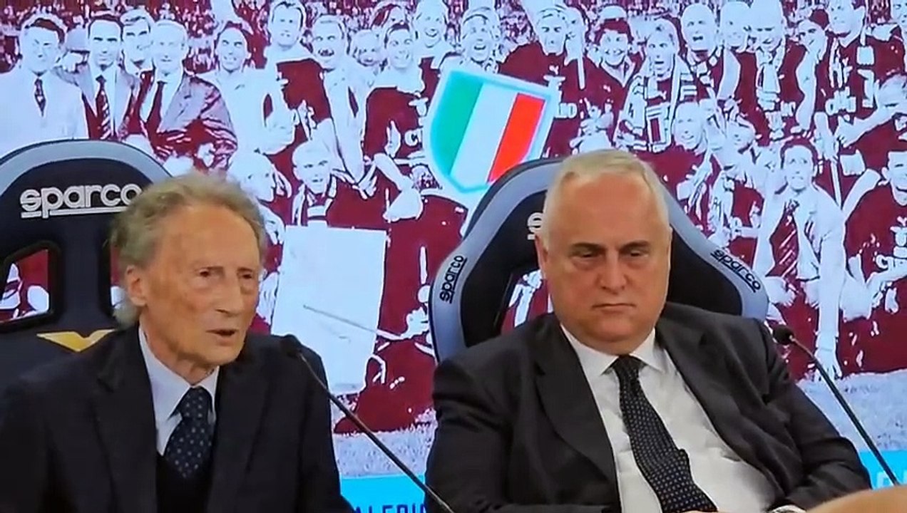 Lazio, Cragnotti in conferenza da Formello