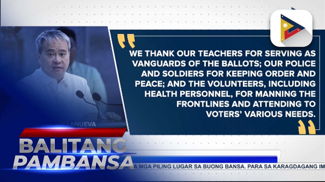 Mga kandidatong pasok sa top 12 ng senatorial race, nagpasalamat sa natanggap na suporta; kapakanan ng mga kawani ng gobyerno na nagsilbi ngayong #HatolNgBayan2025, iginiit