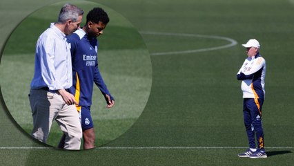 Ancelotti revela la situación actual de Rodrygo en el Real Madrid ⚽
