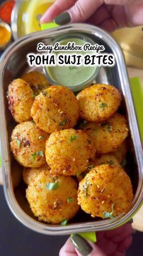 Wholesome A2 Cow Ghee Poha Suji Bites – A Nutritious & Delicious Snack