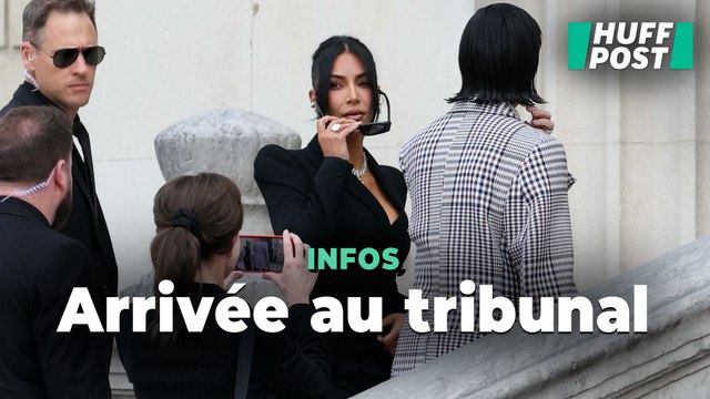 C’est accompagnée de sa mère que Kim Kardashian est arrivée au tribunal