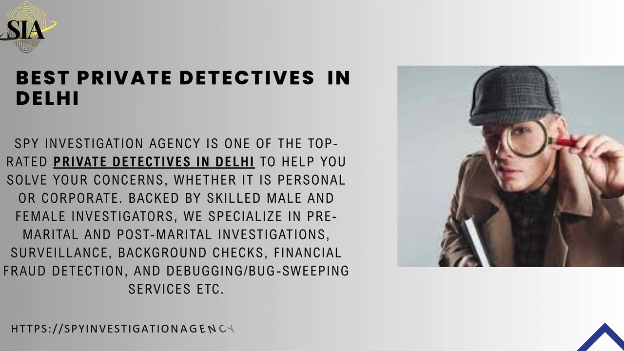 Private Detectives in Delhi for Personal and Corporate Investigation Services