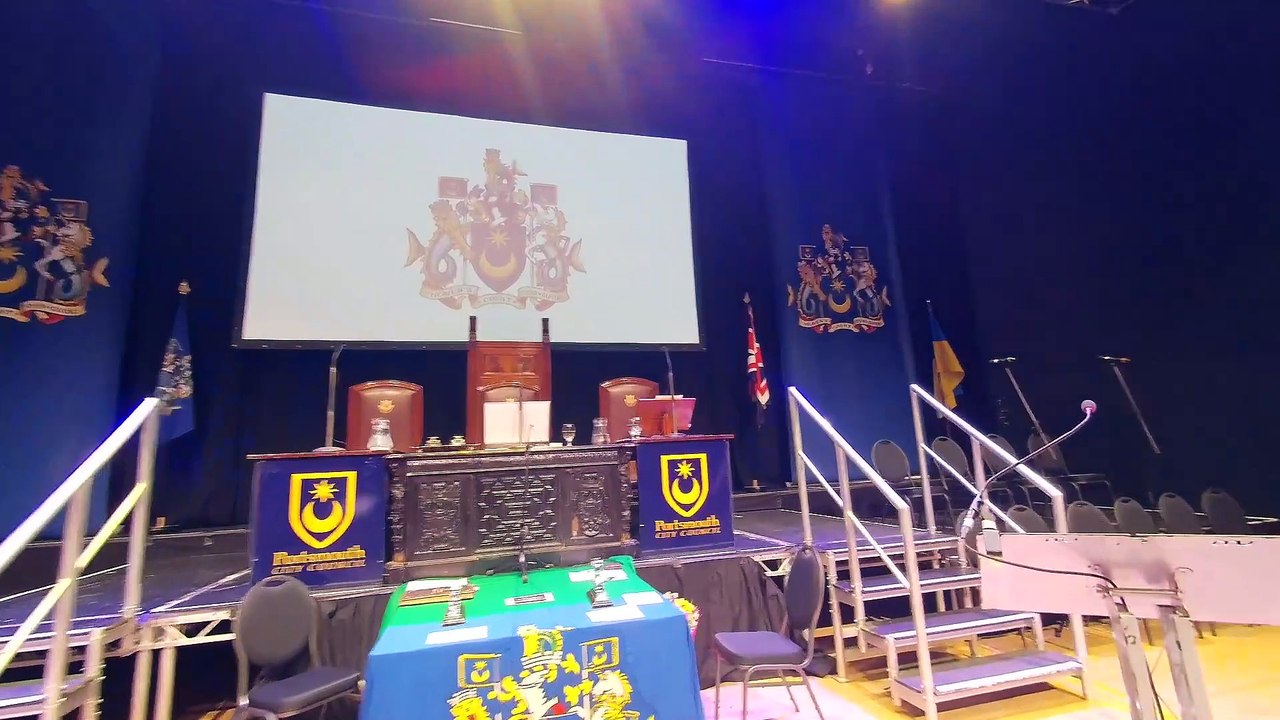 Lord mayor making ceremony at Portsmouth Guildhall 2025 - video Dailymotion