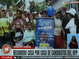 Pueblo de La Guaira destaca el trabajo de la Gobernación y se prepara para las elecciones del 25M