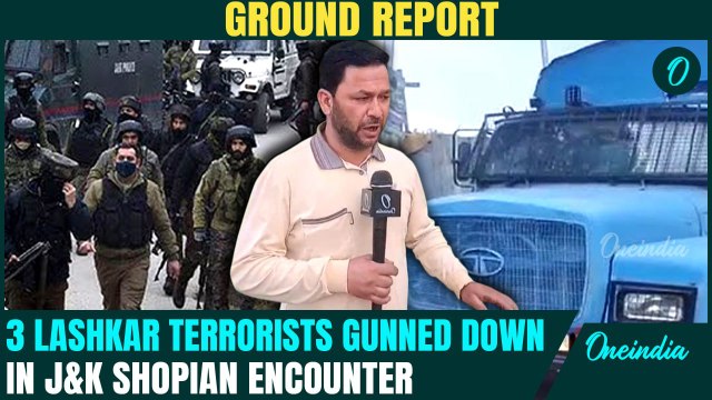 J&K Shopian Encounter GROUND REPORT: TRF Chief Behind Pahalgam Attack Killed Along With 2 Terrorists