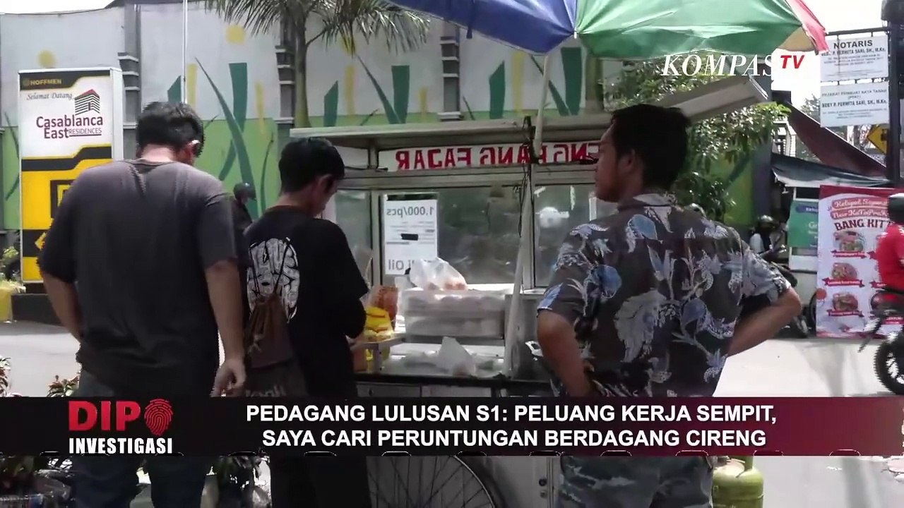 Cerita Pedagang Cireng Lulusan S1, Batal jadi Politisi karena Sulit Cari Kerja | Dipo Investigasi