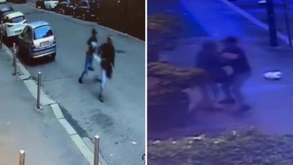 Milano, il video dell'aggressione all'alba: De Maria accoltella il collega davanti all'hotel