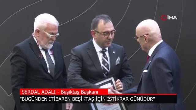 Serdal Adalı: Önümüzdeki dönem Beşiktaş için yeniden yükseliş dönemi olacaktır