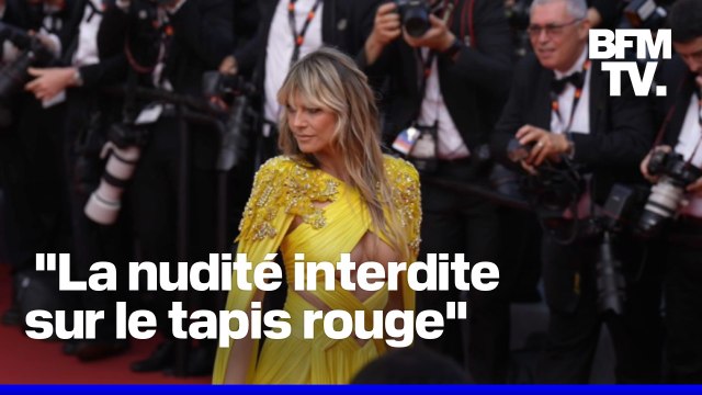 Festival de Cannes 2025: la nudité et les traînes longues prohibées sur le tapis rouge