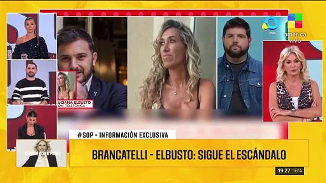 Yanina Latorre ventiló el romance secreto de Brancatelli en pandemia