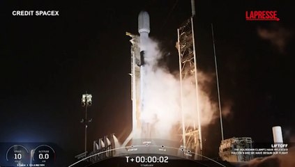 Il razzo SpaceX porta in orbita i satelliti Starlink