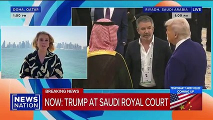 Trump kicks off Middle East trip with visit to Saudi royal court