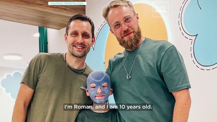 How Ukraine's medevac programme helped save a boy severely burned in a missile strike