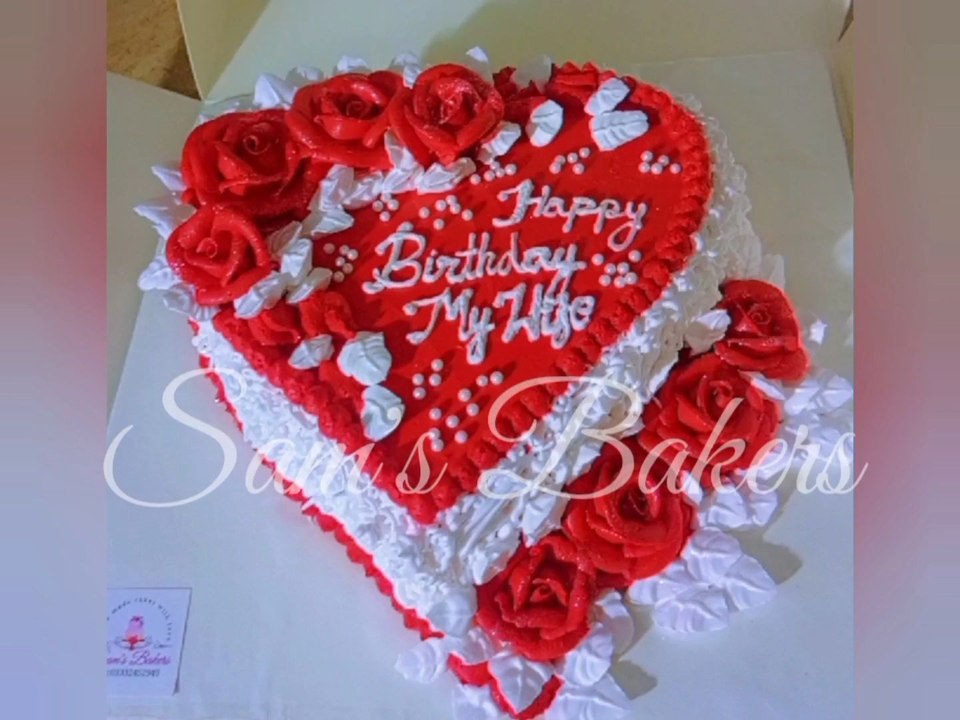 heart cake