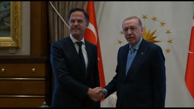 Erdogan vede Rutte alla vigilia del vertice informale Nato in Turchia