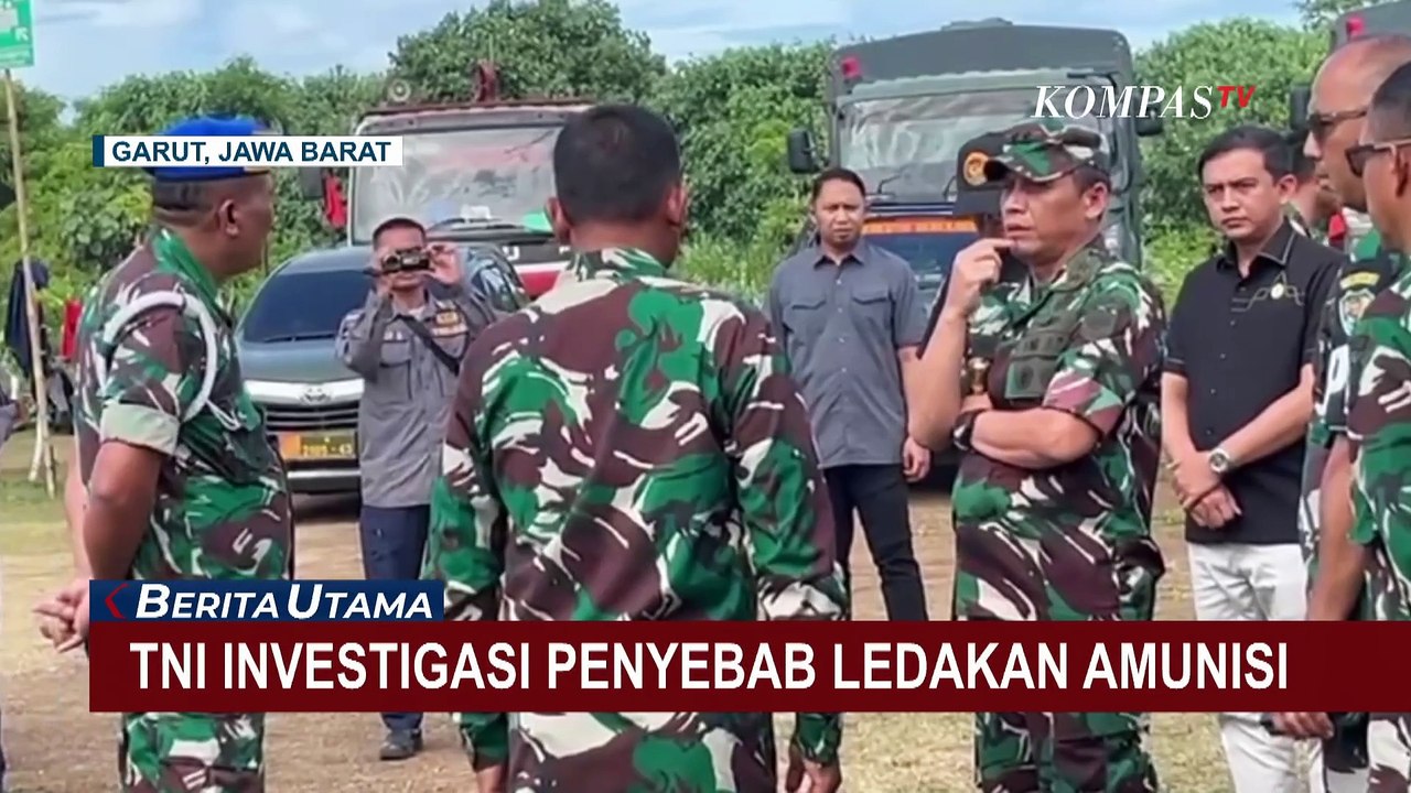 Lokasi Ledakan Pemusnahan Amunisi TNI AD Dijaga Ketat!