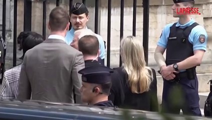 Kim Kardashian arriva in tribunale