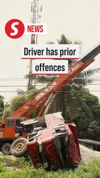 Lorry driver involved in fatal FRU collision has criminal history, says police chief