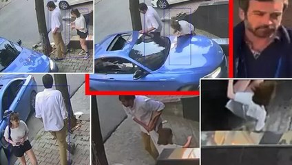 Bayrampaşa’da eski eş dehşeti kamerada: Üzerine arabayı sürdü