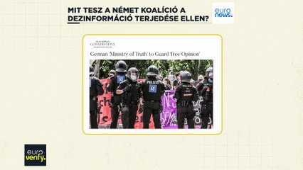 Tényellenőrzés: mi a német kormánykoalíció terve a dezinformáció visszaszorítására?