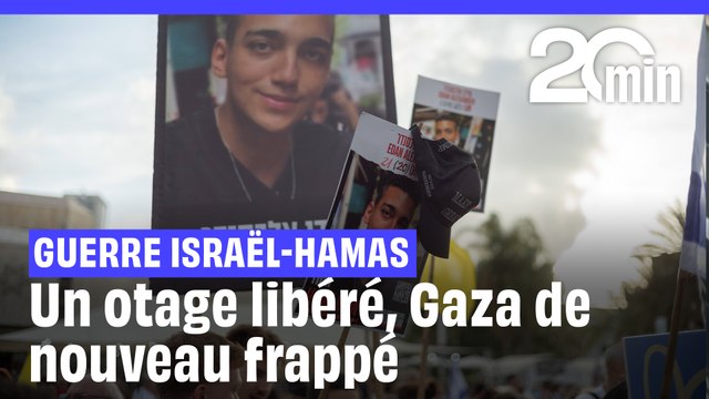 Libération d’un otage israélo-américain, les bombardements reprennent à Gaza