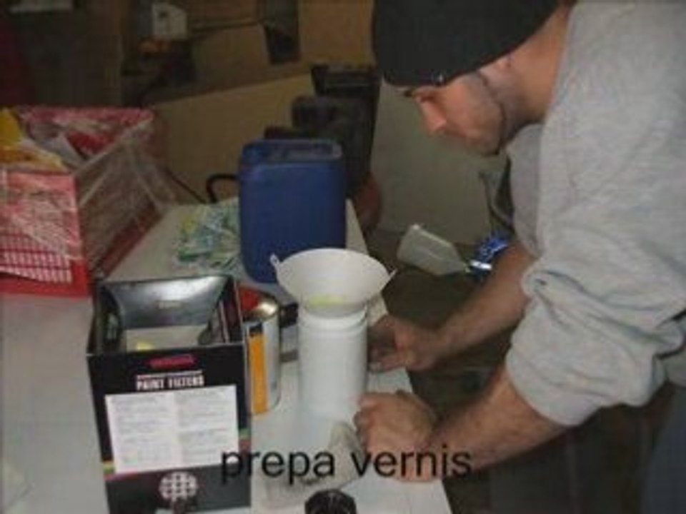 jante peugeot restylée avec peinture nacre et poudre holo