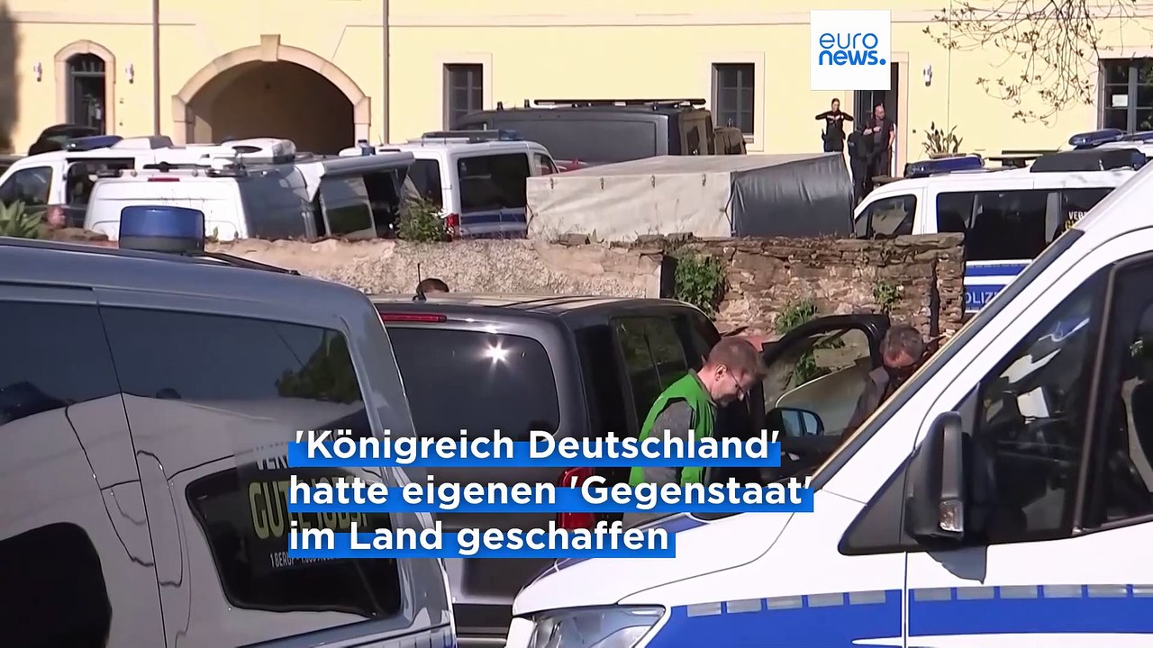 Razzien und Verhaftungen: Die Reichsbürger-Gruppe 'Königreich Deutschland' wird verboten