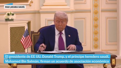 Trump y el príncipe heredero saudí firman un acuerdo de asociación económica
