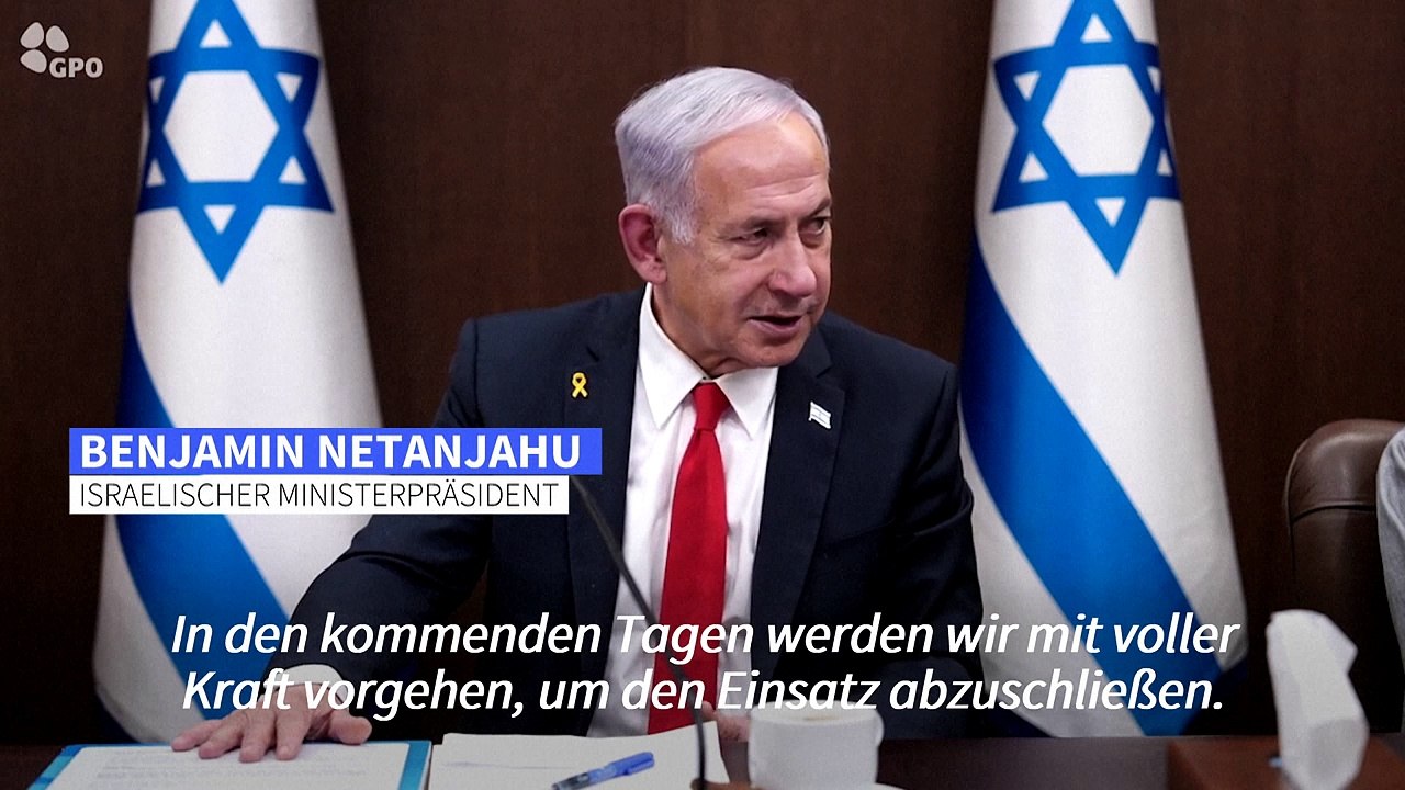 Israel will Hamas 'mit voller Kraft zerstören'