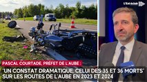 “Un constat dramatique, celui des 35 et 36 morts” sur les routes de l’Aube en 2023 et 2024