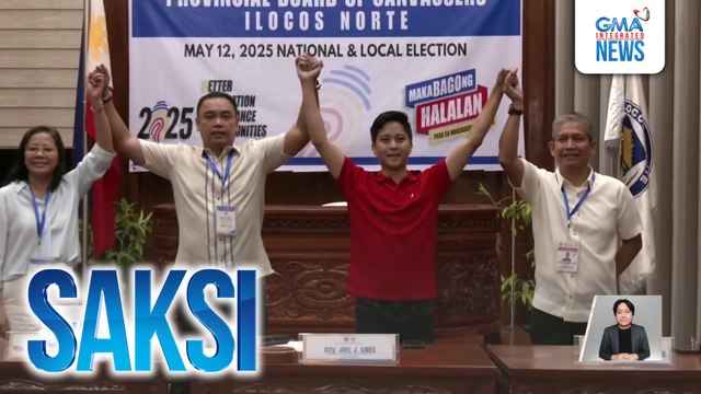 Sandro Marcos, waging kongresista sa Ilocos Norte; pinsan niyang si Matthew Marcos-Manotoc, waging vice governor | Saksi
