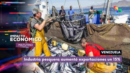 Industria pesquera aumentó exportaciones un 15% en Venezuela