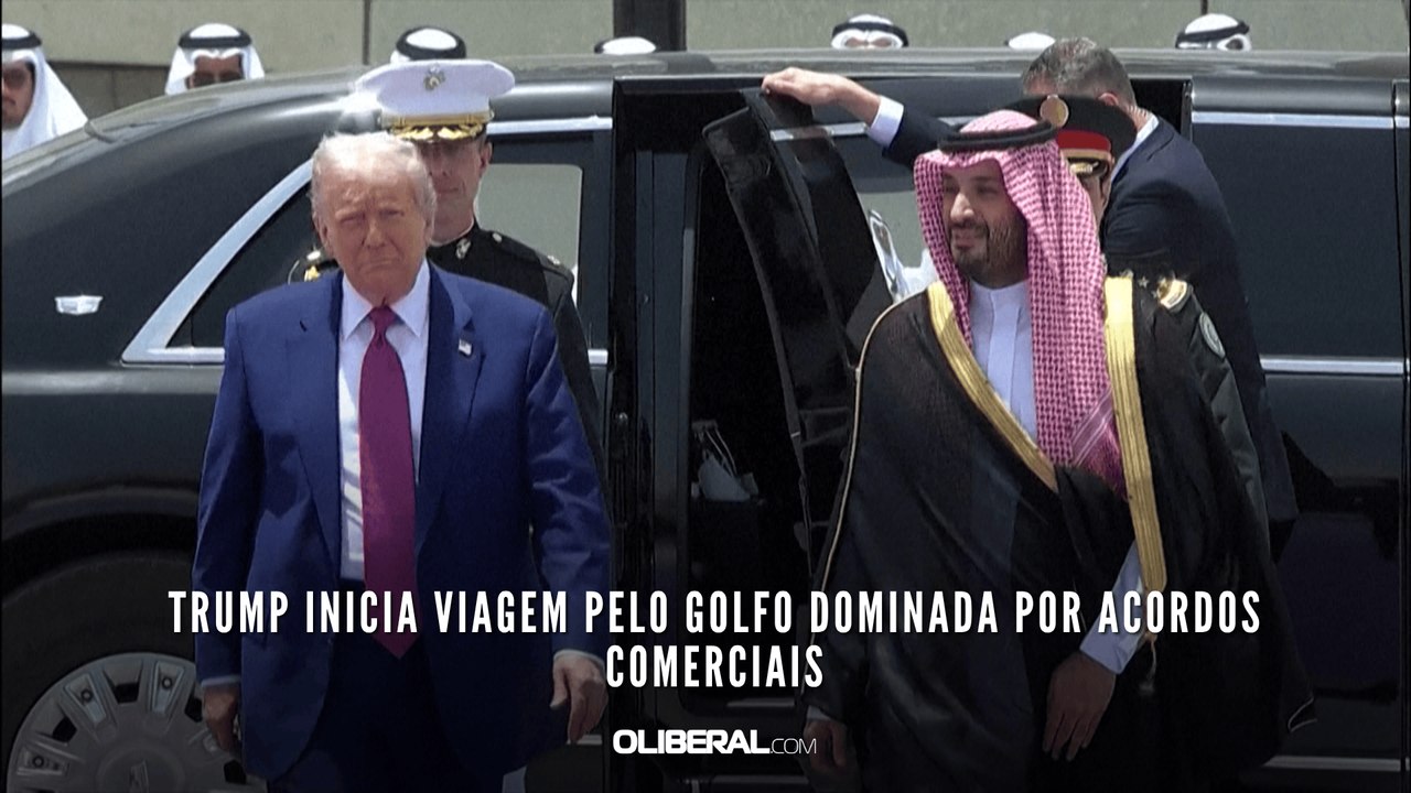 Trump inicia viagem pelo Golfo dominada por acordos comerciais