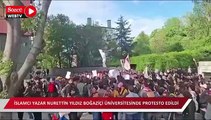 İslamcı yazar Nurettin Yıldız Boğaziçi Üniversitesinde protesto edildi