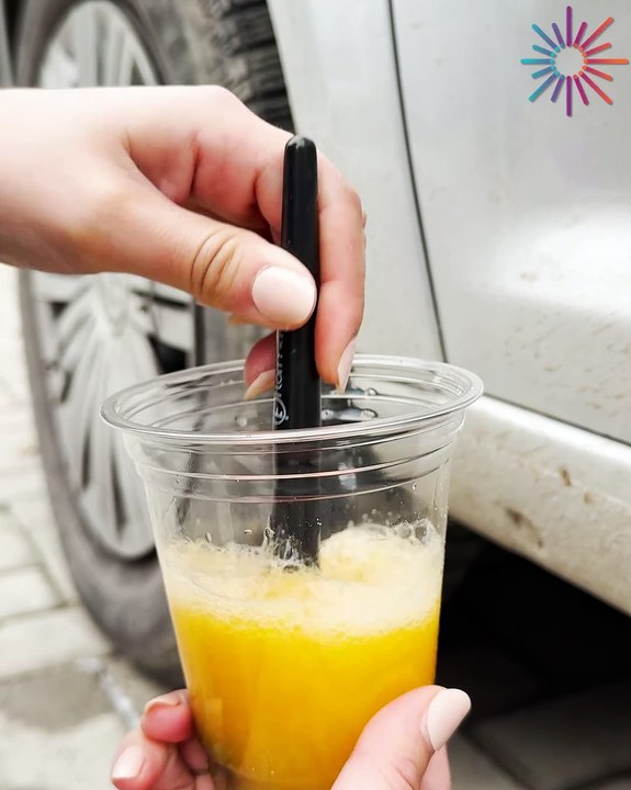 Shiny car with this simple trick ✨ 🚗