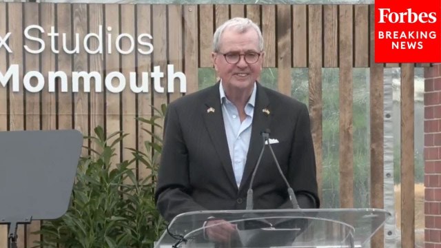 New Jersey Gov. Phil Murphy Delivers Remarks At Netflix Studios Groundbreaking At Fort Monmouth