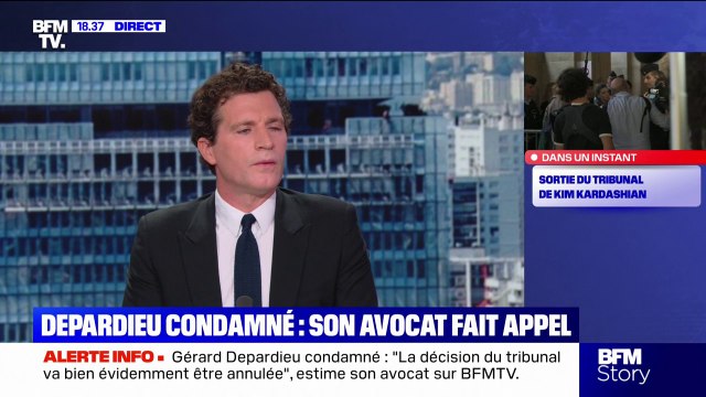 Gérard Depardieu condamné: J'ai encore le droit de qualifier une partie civile de menteuse , affirme Me Jérémie Assous, avocat de Gérard Depardieu