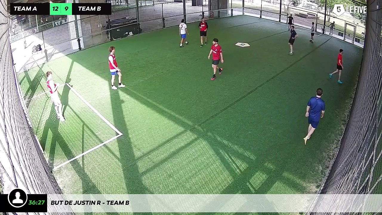 But de Justin R - Team B