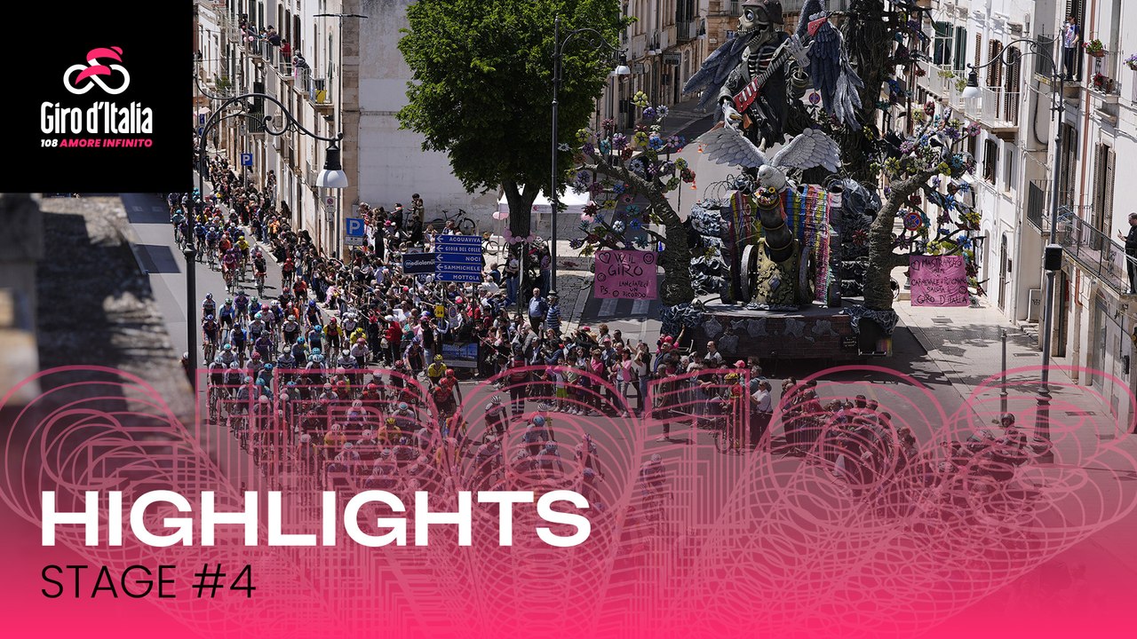 Giro d'Italia 2025 | Stage 4: Highlights