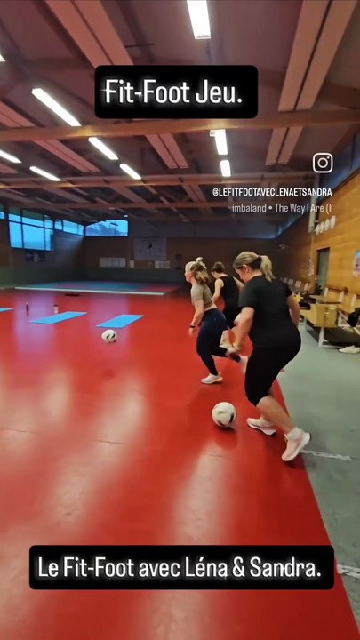 Fit-Foot Jeu. Le Fit-Foot avec Léna & Sandra, au Racing Club Corcieux: 06.78.88.82.90.