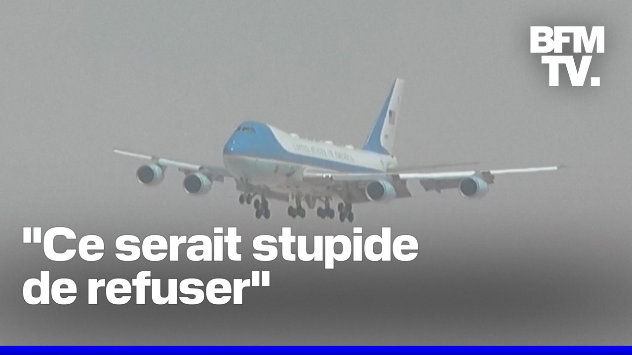 "Je ne suis pas du genre à refuser une telle offre": Donald Trump prêt à accepter un avion offert par le Qatar